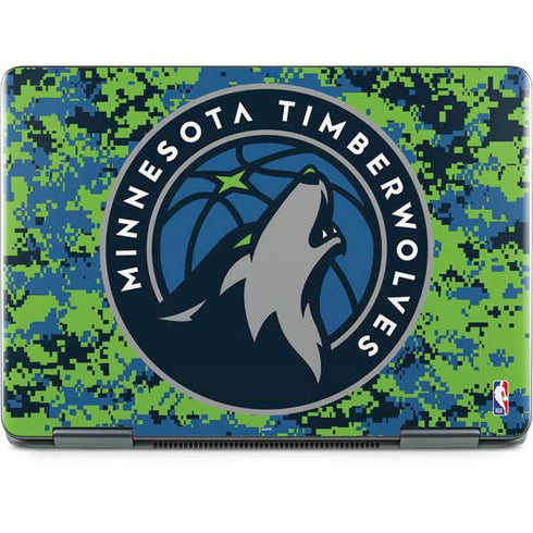 NBA Minnesota Timberwolves Digi Camo Notebook 9 Pro 13in (2017) Skin